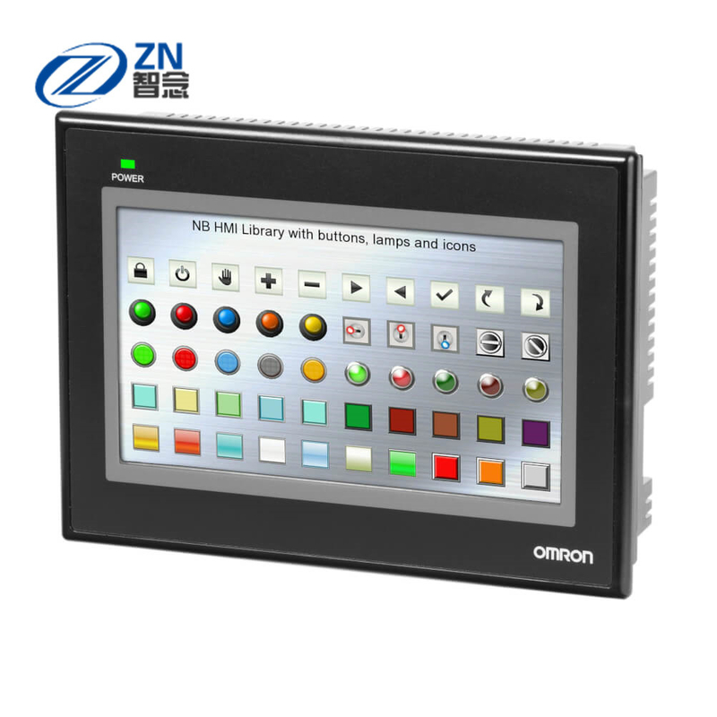 NB7W-TW01B 800X480 DC24V 시리즈 인간-기계 인터페이스 7은 HMI 산업적 터치 스크린 LCD 스크린으로 조금씩 움직입니다