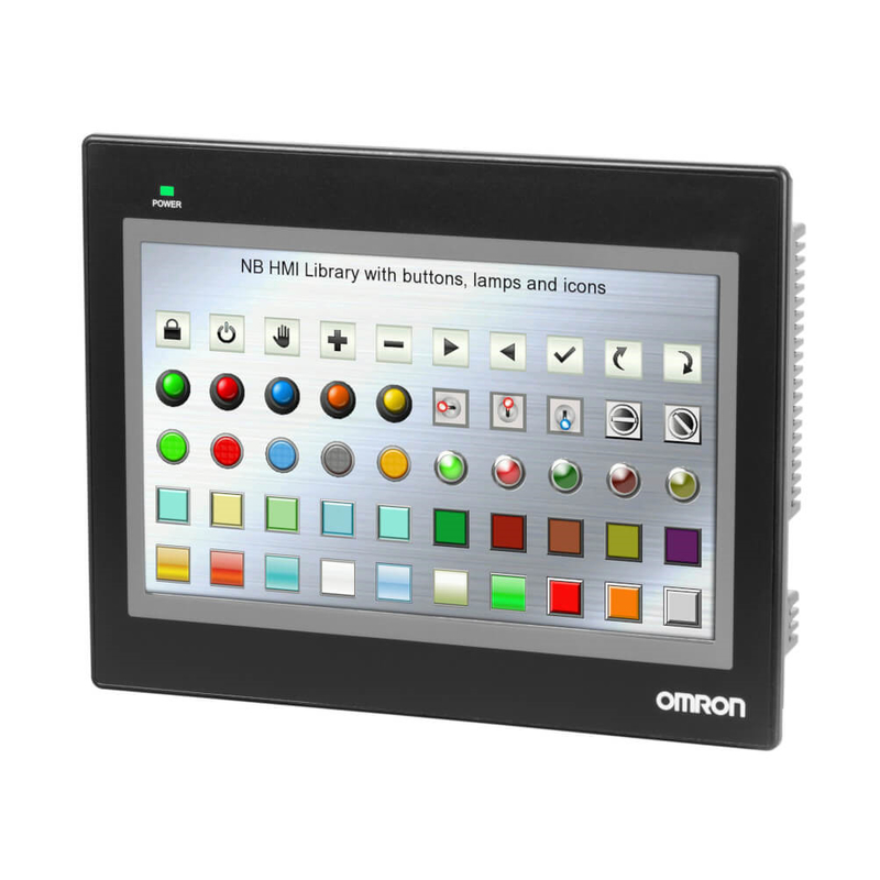 NB10W-TW01B 옴론 HMI 터치 스크린 10 인치 Com1- RS232 Com2- RS232C/422A/485