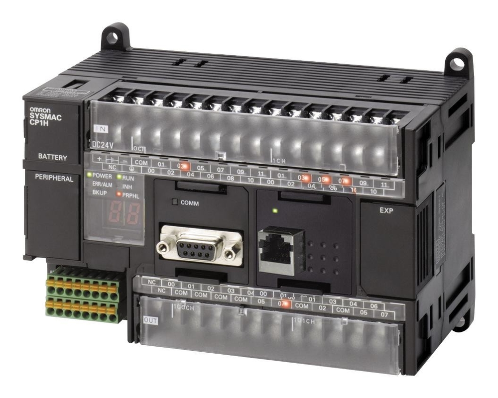 CP1H-X40DR-A 옴론 40 입출력 CPU 24DI 16DO REL AC PS PLC CP1H