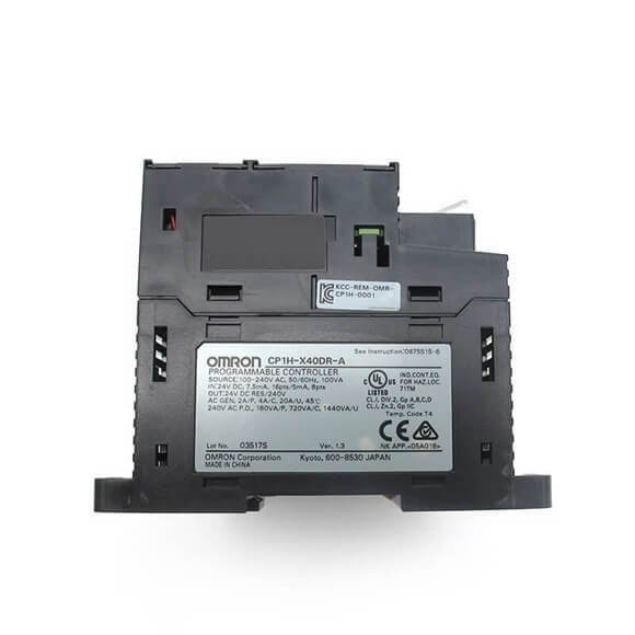 CP1H-X40DR-A 옴론 40 입출력 CPU 24DI 16DO REL AC PS PLC CP1H