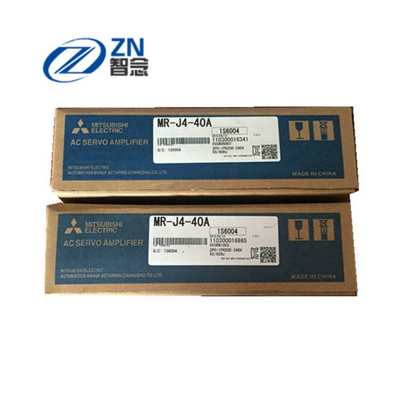 새로운 MR-J4-40A 교류 서보 증폭기 400W와 원래 1년 보증