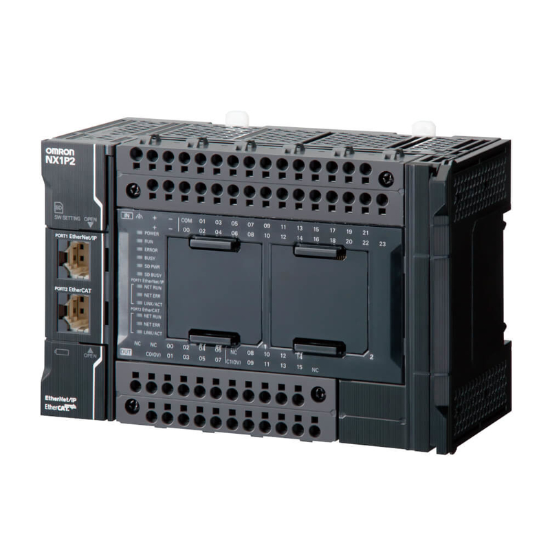NX1P2-1040DT 옴론 NX 시리즈 CPU 장치 40은 입출력 피킨츠 6 맥스 AX 2Motion 제어축 NPN에서 설립되었습니다