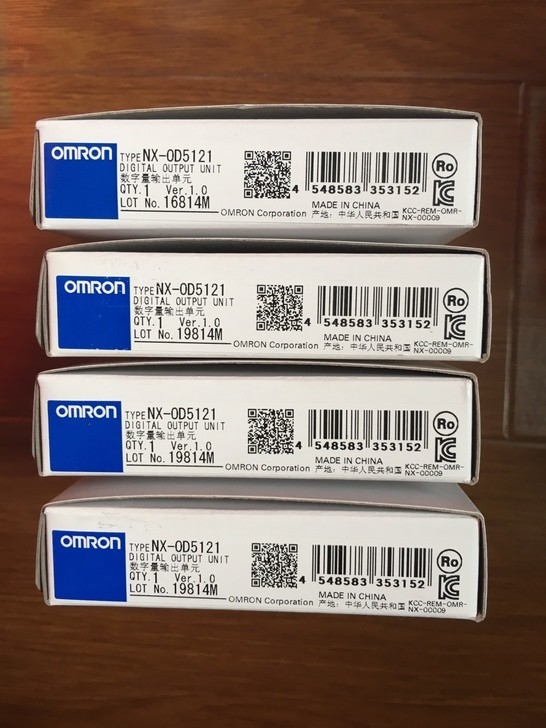 NX-OD5121 Omron I/O 모듈 NX 시리즈 트랜지스터 출력 장치 NPN ~ 24VDC