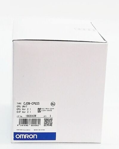 CJ2M-CPU35 100% 새롭고 독창적인 Omron 브랜드 PLC 빠른 배송