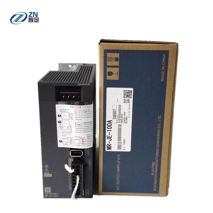 원래 PLC 미츠비시 서보 드라이브 3은 MR-JE-100A 200을 단계적으로 시행합니다 - 240V AC
