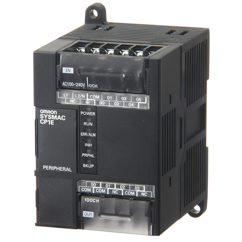 CP1E-E10DT-D 24VDC 전원 공급기를 가라앉히는 6개 입력 4 생산 옴론 PLC CP1E 트랜지스터