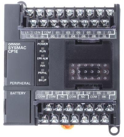 DC 구동 옴론 PLC CP1E 2A CPU 모듈 CP1E-N20DR-A RS232C USB 2.0
