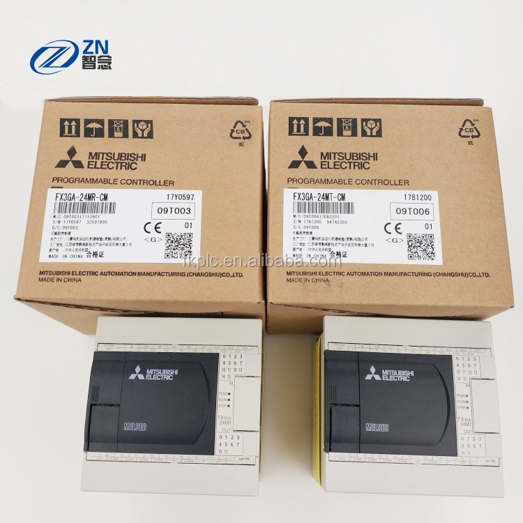 32W FX 시리즈 미츠비시 PLC 모듈 60Hz FX3GA-60MT-cm 36 입력 24 릴레이 출력