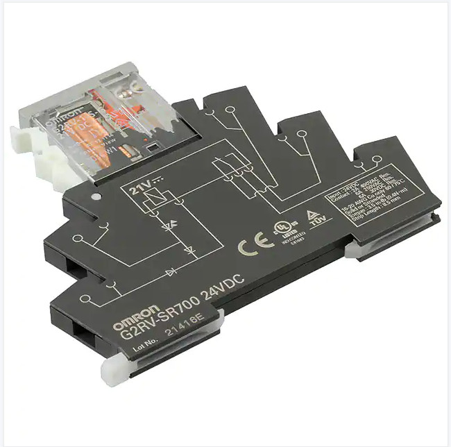 G2RA 중계기를 위한 24V DC 옴론 중계기 소켓 6A 250V AC G2RV-SR700