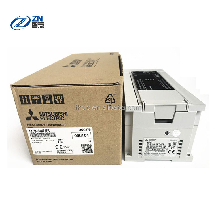 CPU 미츠비시 PLC 모듈 100 - 240V AC MELSEC iq-F 시리즈 FX5U-64MT/ESS