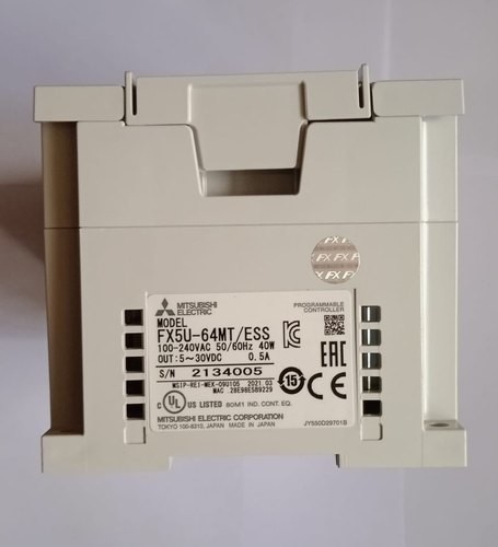 CPU 미츠비시 PLC 모듈 100 - 240V AC MELSEC iq-F 시리즈 FX5U-64MT/ESS