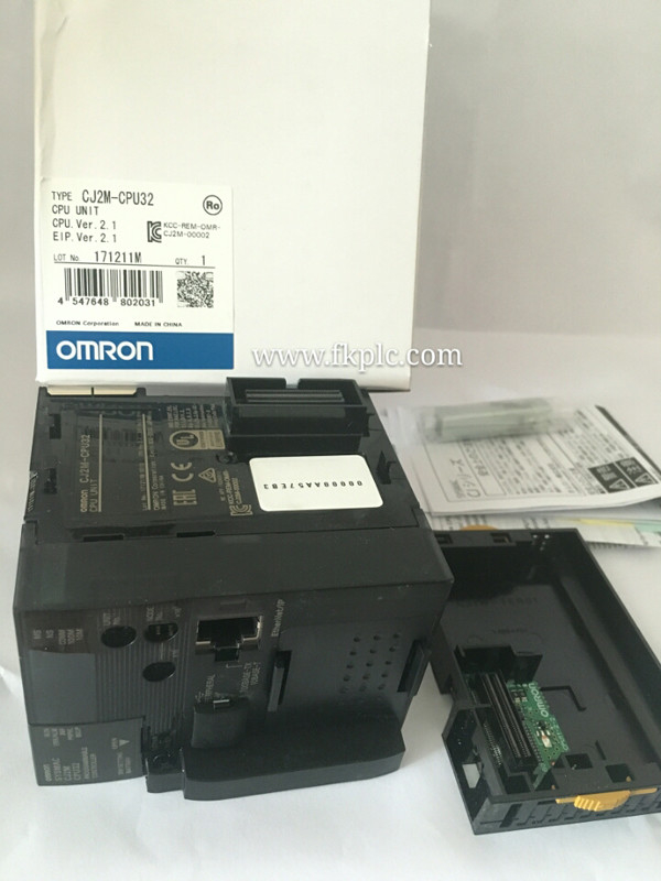 CJ2M-CPU35 CPU PLC 옴론 시스맥 CJ2M 16 NS USB EtherNet/IP RS-232C